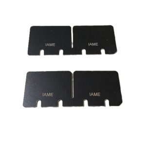 Paire clapets fibre pour moteur Komet K55