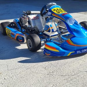 Ensemble châssis FA Alonso Kart + Moteur Parilla X30