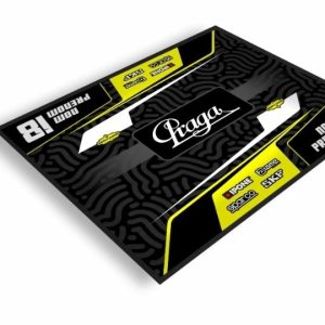 Tapis environnemental karting Praga personnalisable