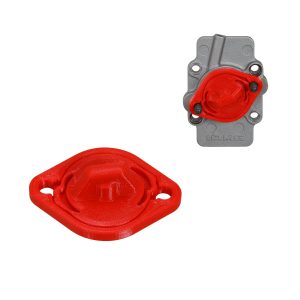 Plaque protection orifice carburateur